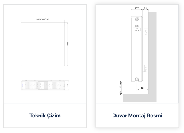 e.c.a.-hybrid-radyator-teknik-cizim